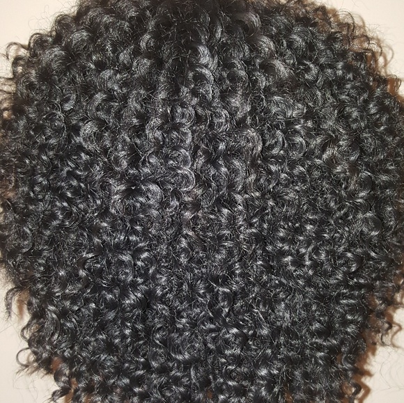 NEW Hand-made Brazilian Twist Crochet Wig #1b - Picture 2 of 6
